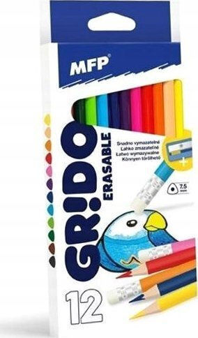 Triangle Pencils Eraser Pencil Sharpener 12pcs