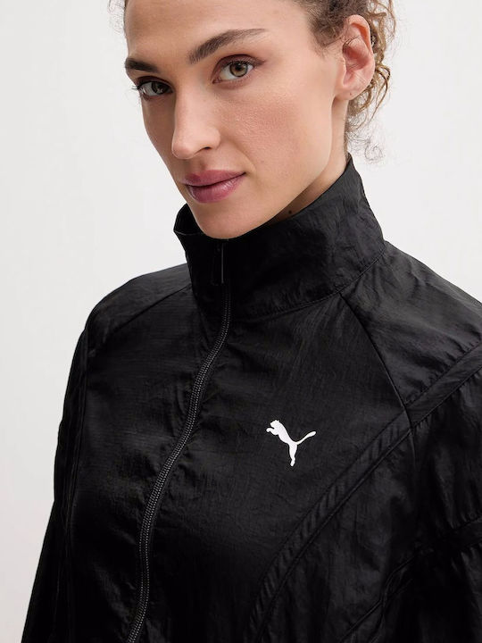 Dare To Women's Short Lifestyle Jacket for Winter Black
