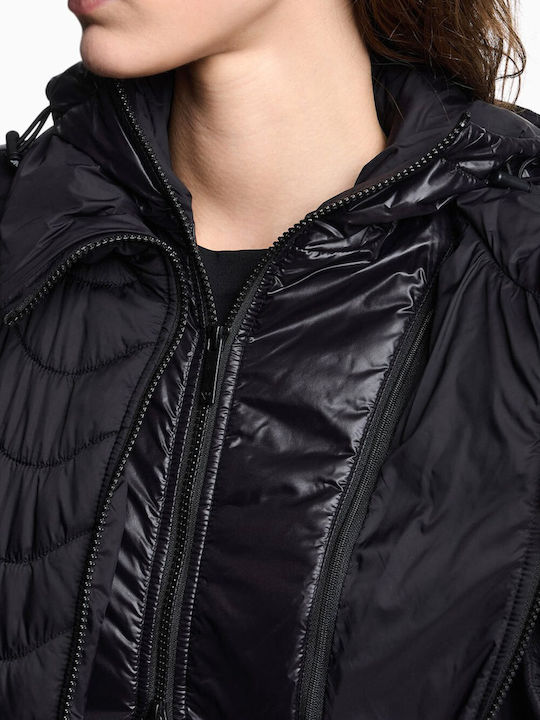 Women's Lifestyle Jacket for Winter Black