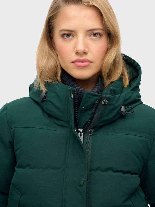 Everest Γυναικείο Bomber Jacket Dark Green