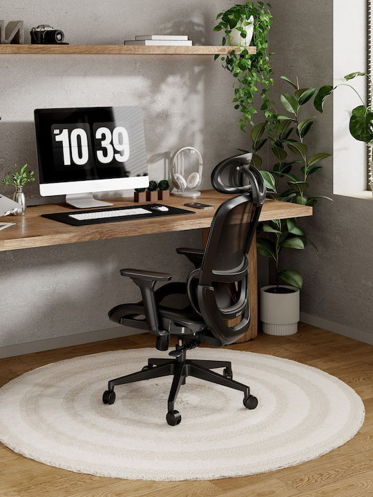 Stuhl Büro mit Armen Black SENSE7