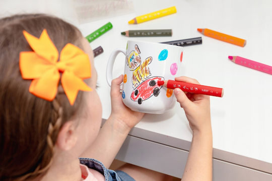 Teka Creioane Kids Multisuprafață + Temp 10+1 Culori
