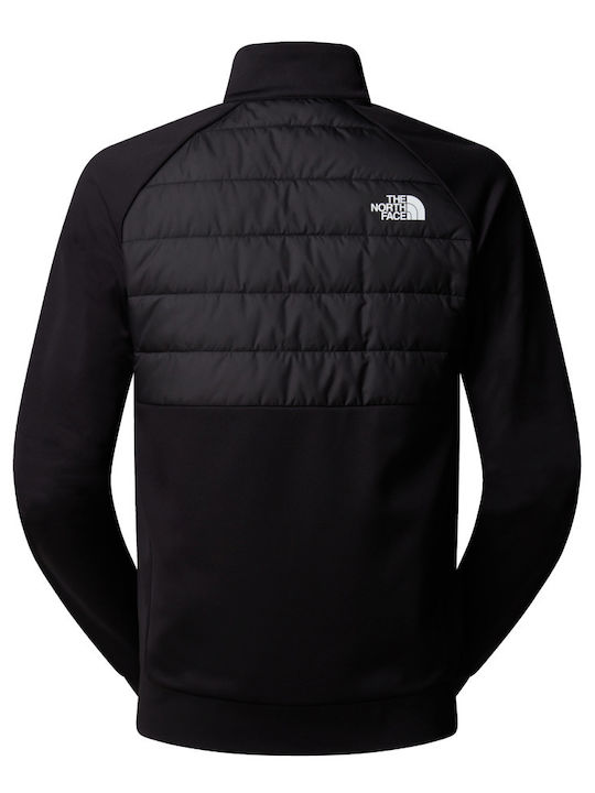 Hybrid Full Zip Jacket Tnf Black