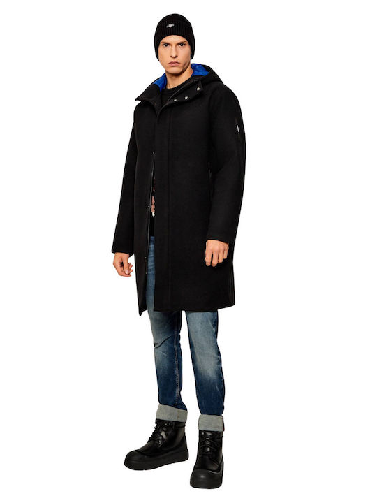 Winter Jacke Parka Schwarz