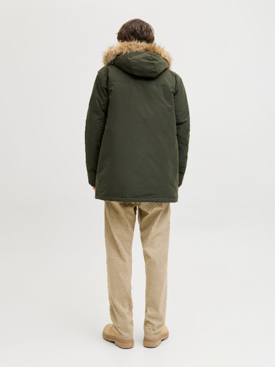 Winter Jacket Parka Khaki
