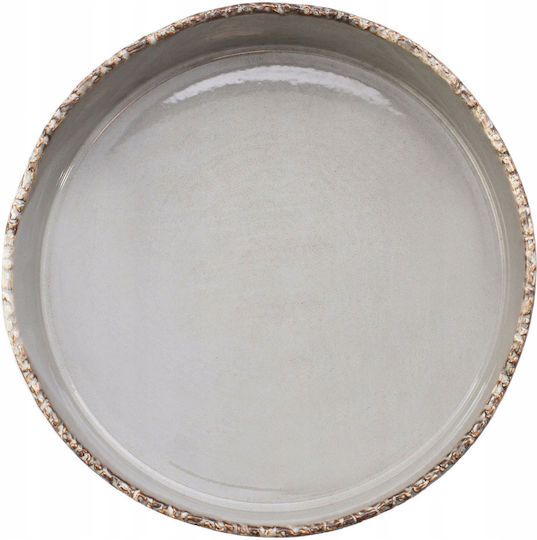 Verlo Πιάτο Βαθύ Γκρι με Διάμετρο 20.5cm