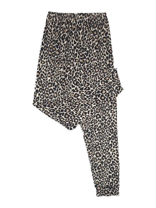 Ustyle Winter Women's Pyjama Set Black