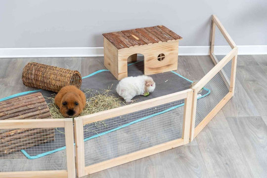 Trixie 62480 Playpen Guinea Pig Wood Metal 600 mm 300 mm