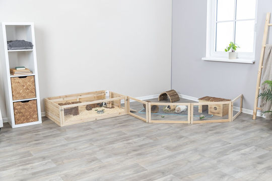 Trixie 62480 Playpen Guinea Pig Wood Metal 600 mm 300 mm