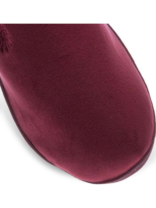 Winter Women's Slippers Burgundy