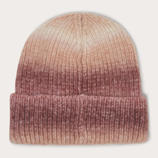 Gradient Beanie Unisex Σκούφος Πλεκτός σε Κόκκινο χρώμα