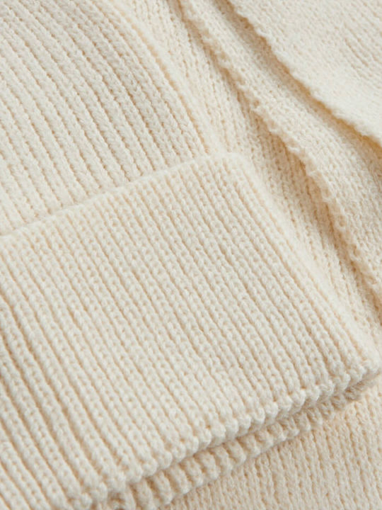 Women's Knitted Scarf White