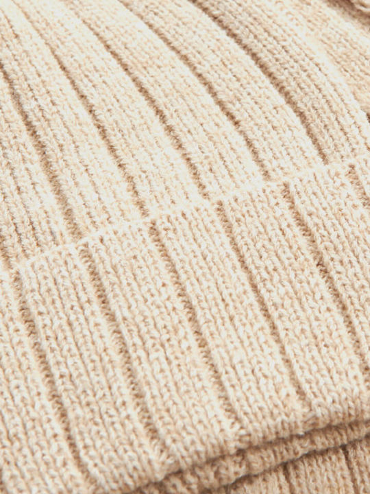 Women's Knitted Scarf Beige