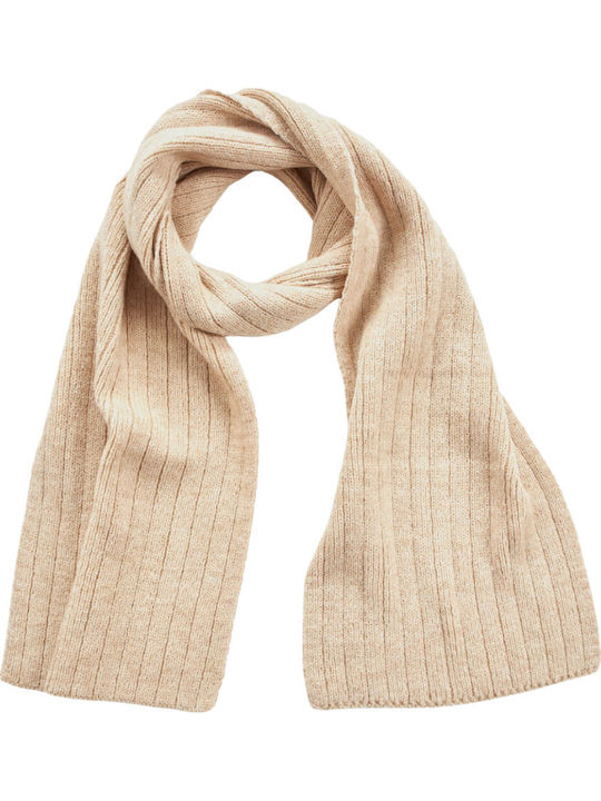 Women's Knitted Scarf Beige
