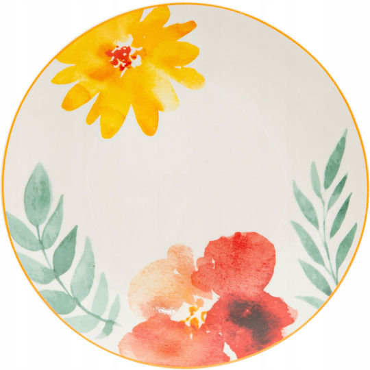 Secret de Gourmet Teller Wüste aus Porzellan mit Durchmesser 19cm 6Stück