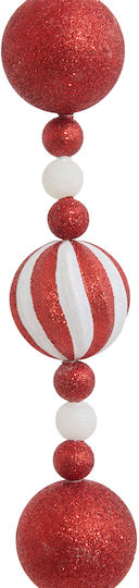 Weihnachtliche Girlande Weiß 185x6cm 1Stück