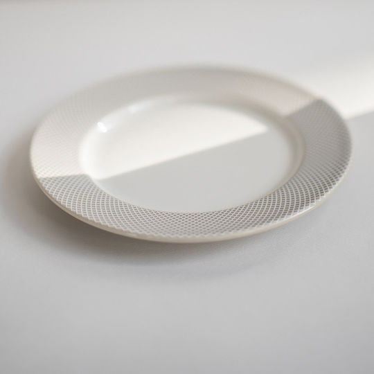 Novastyl Plate Shallow Beige with Diameter 23cm