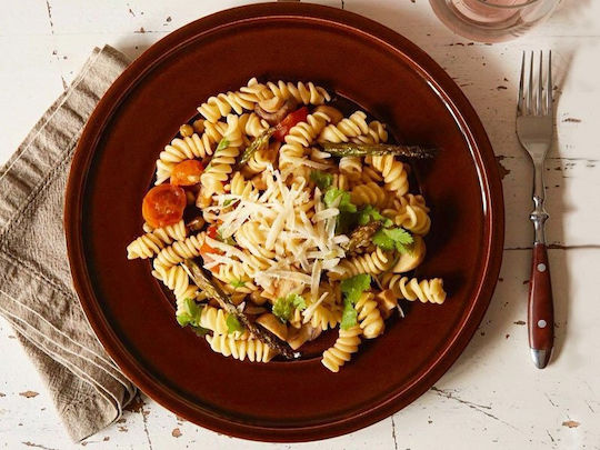 Secret de Gourmet Πιάτο Ρηχό Γκρι με Διάμετρο 16cm