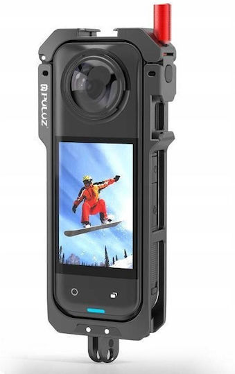 Frame Mount Holder Case Frame 2x Iso Gopro + Cap Insta360 X5 Pu759b