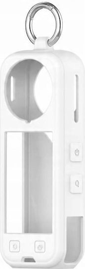 Silicone Protective Case Cover Insta360 X5 Insta 360 X5 Sya002918301a White