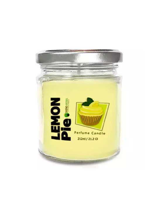 Sueno Aroma Φυτικό Αρωματικό Κερί Lemon Pie Βανίλια & Λεμόνι 212 Ml