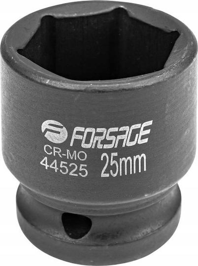 Forsage Pneumatic Hexagon Socket with Frame Host 1/2" Diameter 1/2" / 25