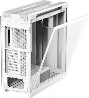 Deepcool Genome III Gaming Full Tower Computer Case with Side Window and RGB Lighting White