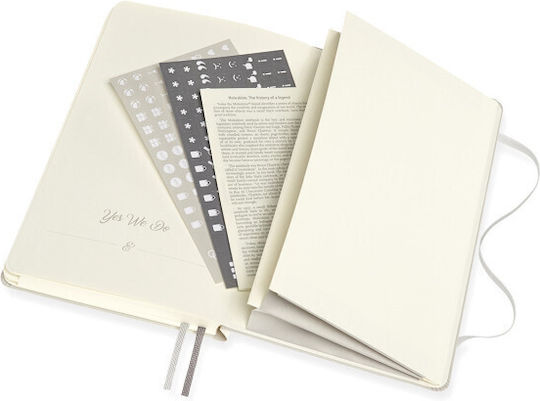 Moleskine Passion Notebook 400 Sheets with Blank Pages Wedding