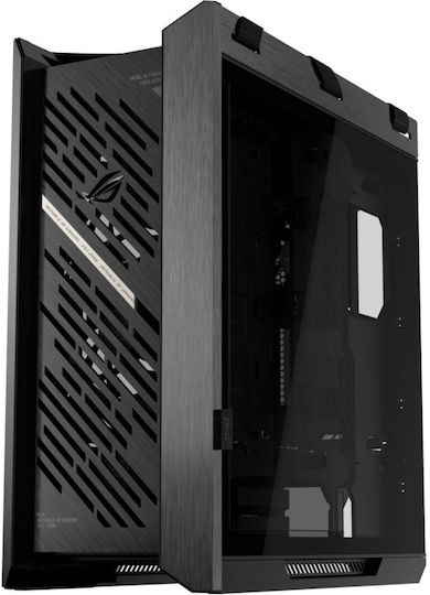 Asus ROG Strix Helios II Gaming Midi Tower Computer Case with Side Window and RGB Lighting Black