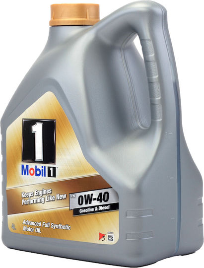 Mobil 1 FS Синтетичен Масло за Автомобили 0W-40 4лт
