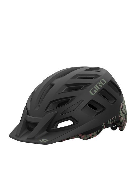 Giro Каска за колоездене Mountain с MIPS защита Зелен