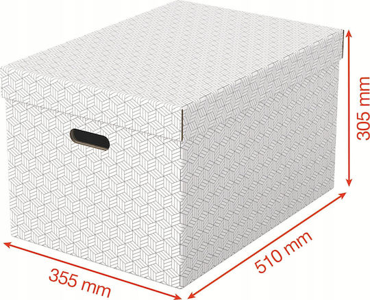 Ablagebox Weißes Rechteckiges Pappkarton Innenraumdesign