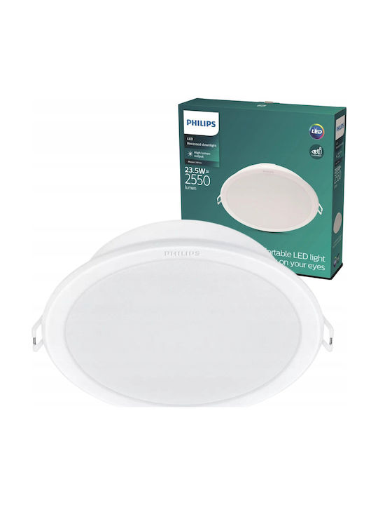 Philips Meson Πλαφονιέρα Οροφής με Ενσωματωμένο LED
