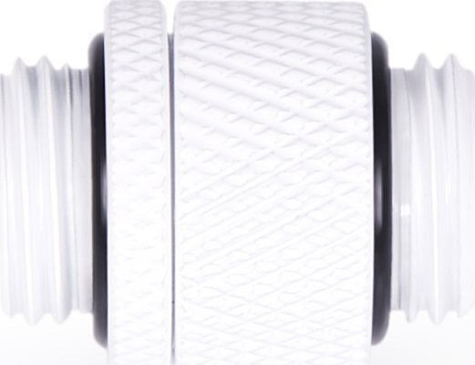 Alphacool Fittings Eiszapfen double nippel rotatable G1/4 outer thread to G1/4 outer thread Λευκό