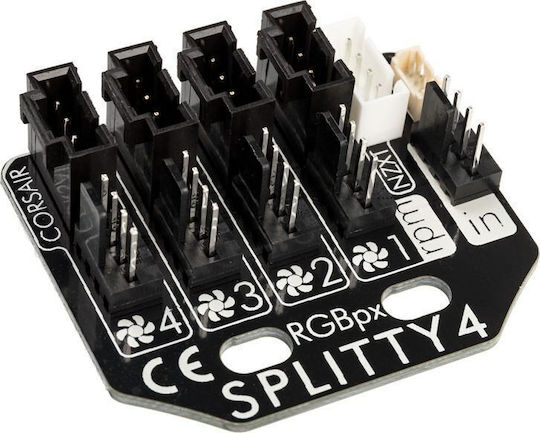 Aqua Computer Splitty4 Fan Hub Μαύρο
