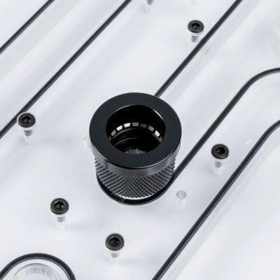 Phanteks Fitting Soft Μαύρο