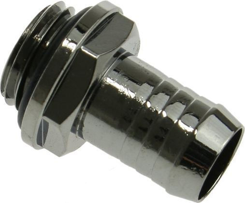 Bitspower Conector Drept G1/4 Inch Masculin La 10mm ID Negru Lucios
