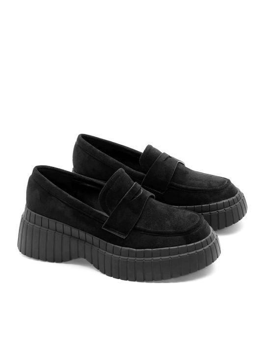 Women's Loafers in Black Color