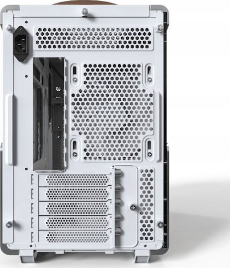 Montech Heritage PRO Gaming Mini Tower Computer Case with Side Window White