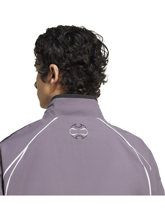 Track Top Men's Cardigan Gray