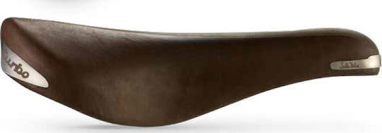 Selle Italia Turbo Bullitt Σέλα Ποδηλάτου Carbon Καφέ