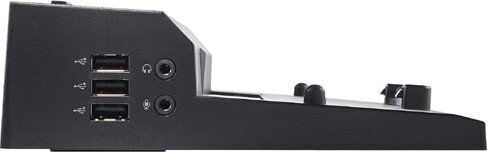 Dell Simple E-Port Replicator II Dock Docking Station με Ethernet και σύνδεση 2 Οθονών Μαύρο