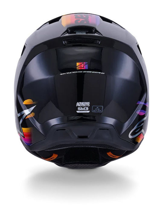 Alpinestars S-M3 Force Мотоциклетна каска Мотокрос DOT / ECE 22.06 1430гр