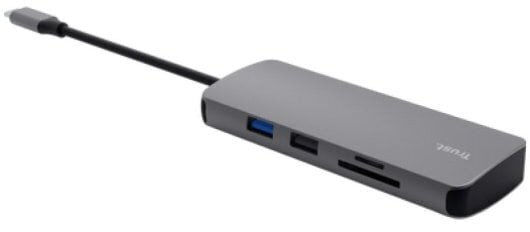 Trust DALYX USB-C Docking Station with HDMI Ethernet Silver