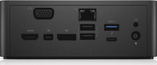 Dell Thunderbolt Dock 240w Tb16 Dock / Thunderbolt 3 Docking Station με HDMI/DisplayPort Ethernet Μαύρο