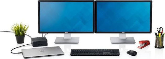 Dell Thunderbolt Dock 240w Tb16 Dock / Thunderbolt 3 Docking Station με HDMI/DisplayPort Ethernet Μαύρο