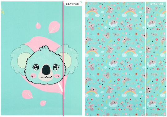 A4 Koala File Folders 10/100 Pieces Elastic Band