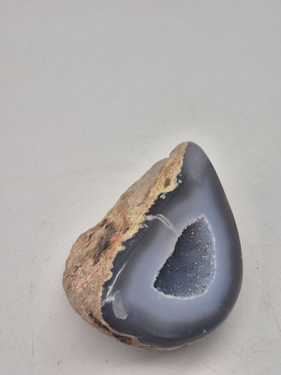 Geode Of Lace Agate Quartz Crystal
