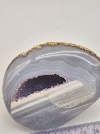 Geoid Danteloiδous Achάti Kristalloί Krustállous Améθystou