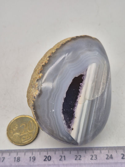 Geoid Danteloiδous Achάti Kristalloί Krustállous Améθystou